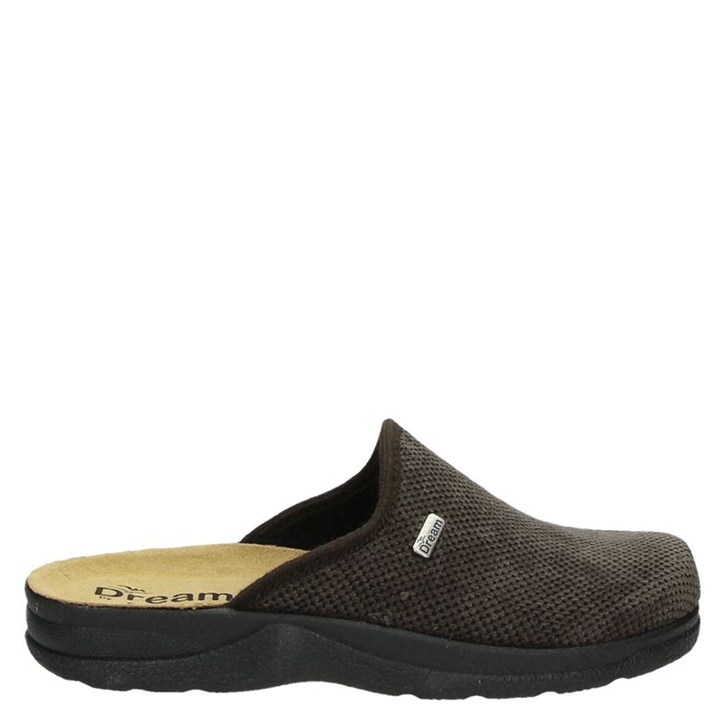 Dream Pantoffels Bruin dream kopen in de aanbieding