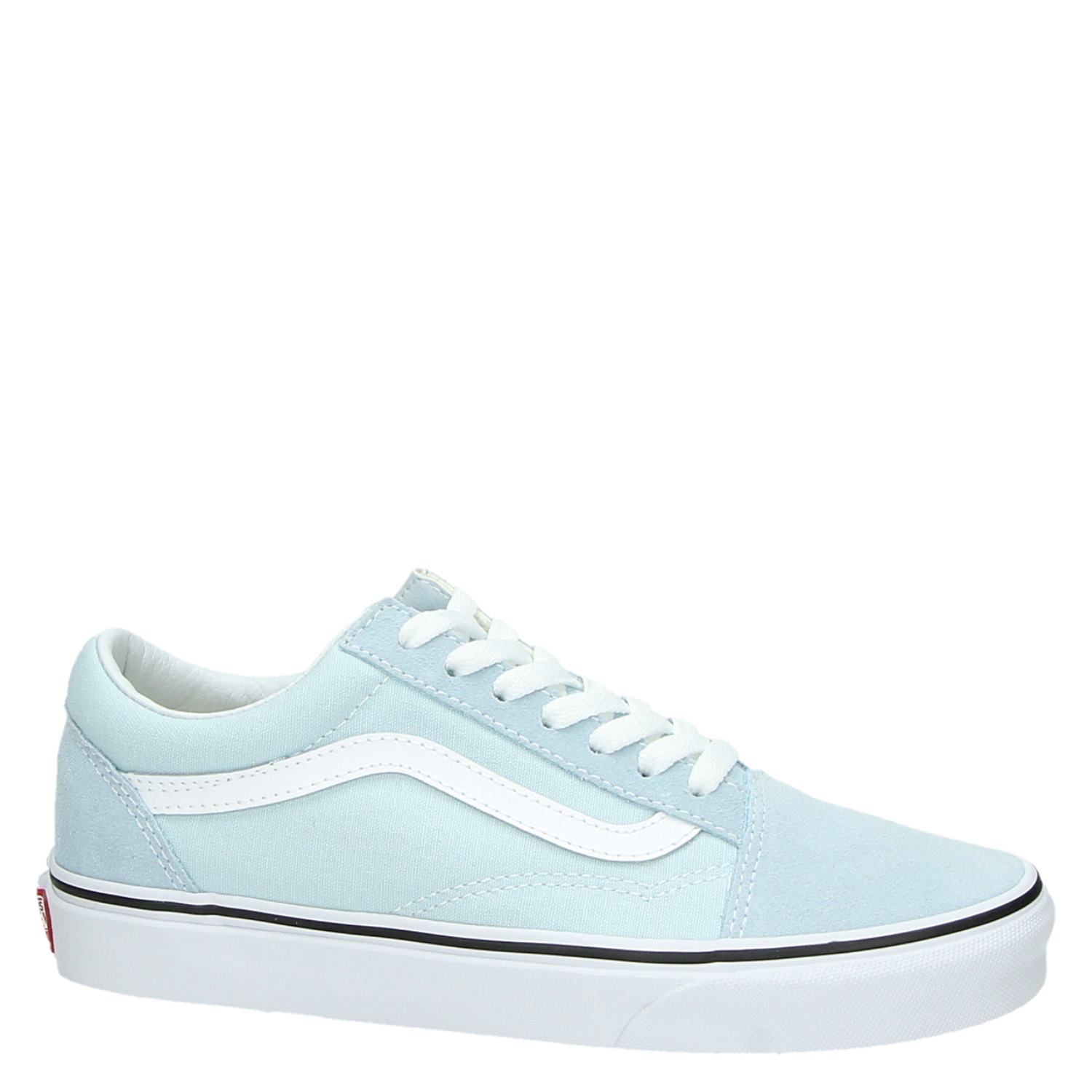 Vans Old Skool - Lage sneakers voor dames - Blauw - Shoemixx.nl