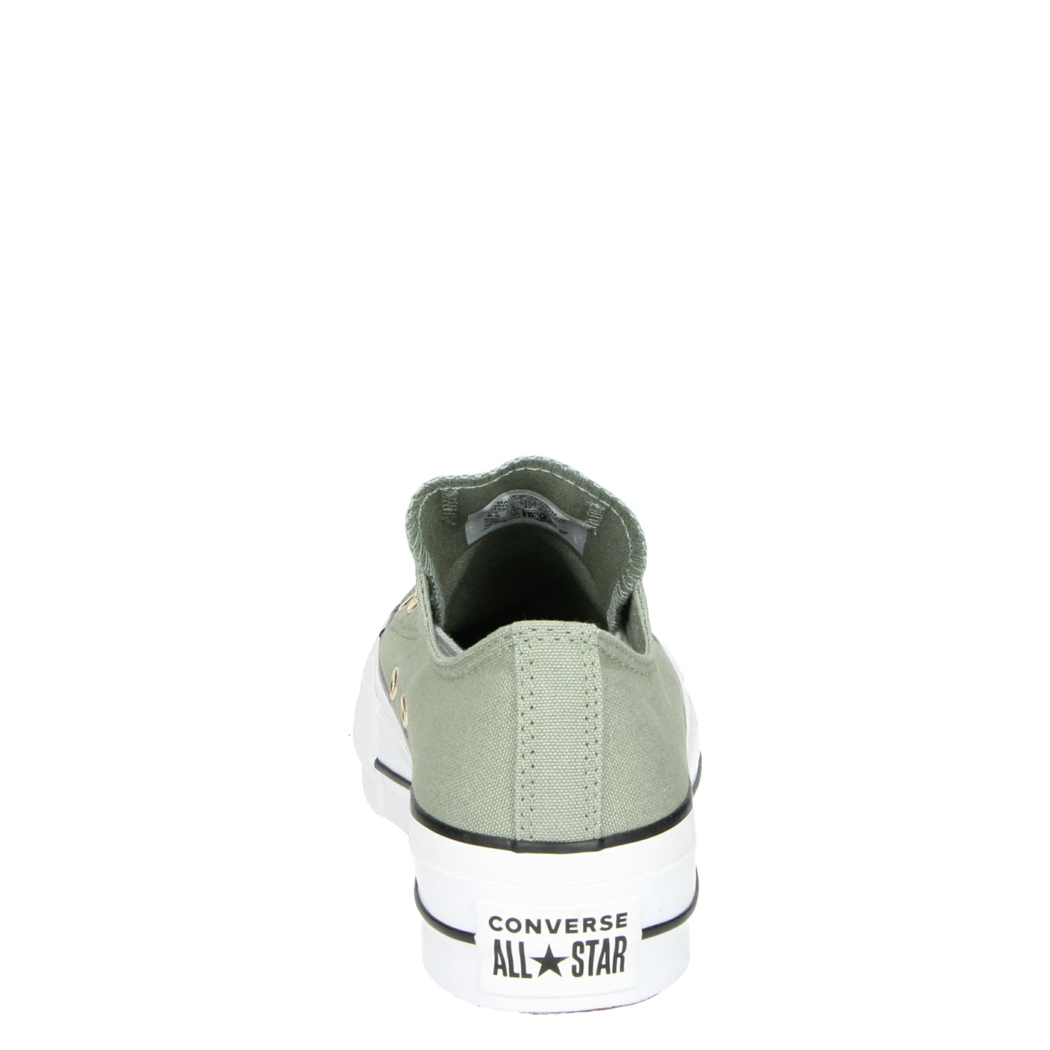Converse Chuck Taylor All Star Lift - Platform sneakers voor dames - Groen  - Nelson.nl