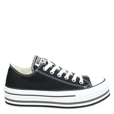Converse Dames Hoge sneakers Chuck Taylor All Star Lift Hi Wit - Schoenen.nl