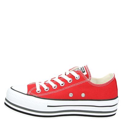 converse red platform
