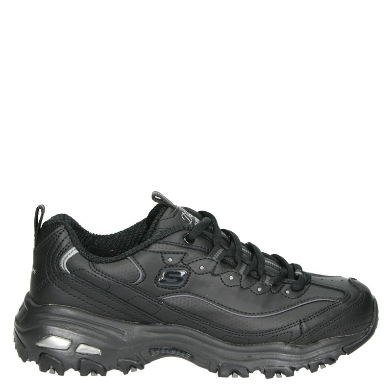 Skechers D Lites - Dad Sneakers - Zwart