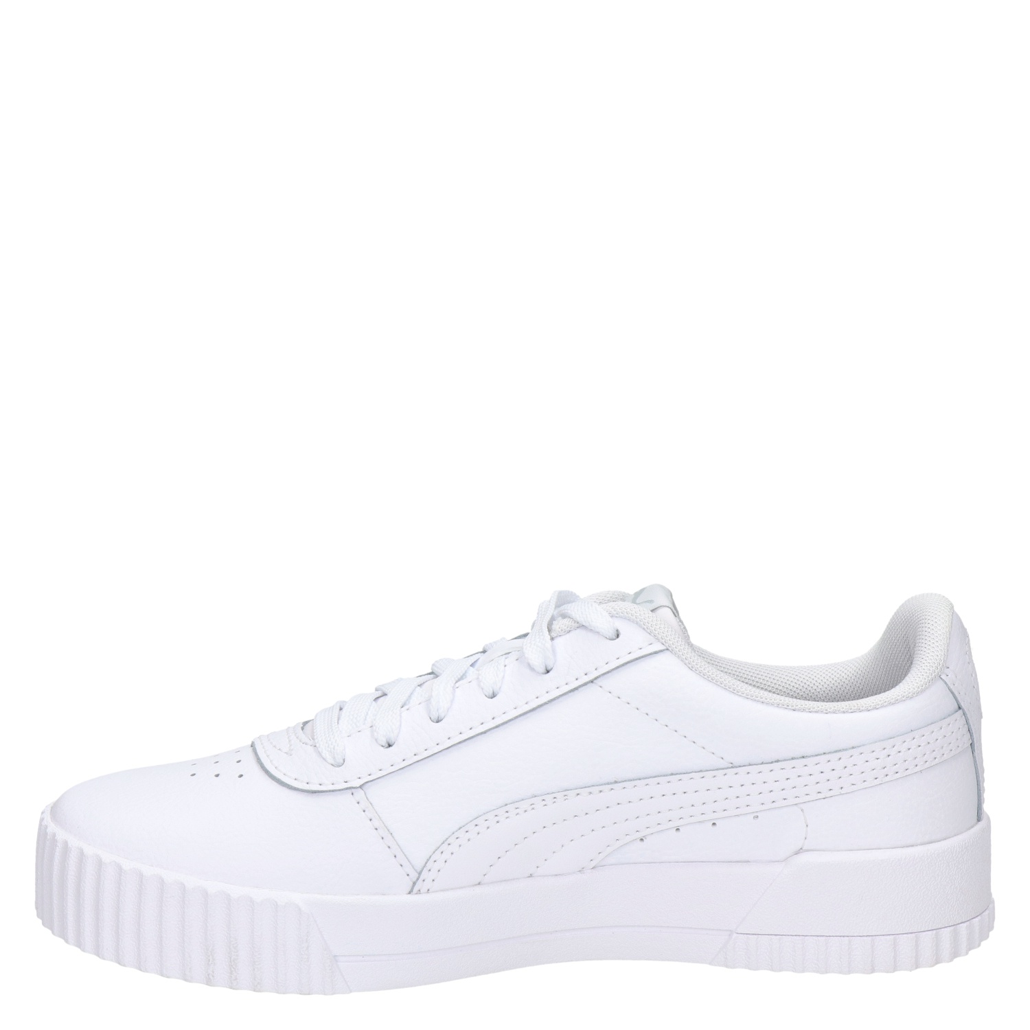 Puma Carina - Lage sneakers voor dames - Wit - Nelson.nl