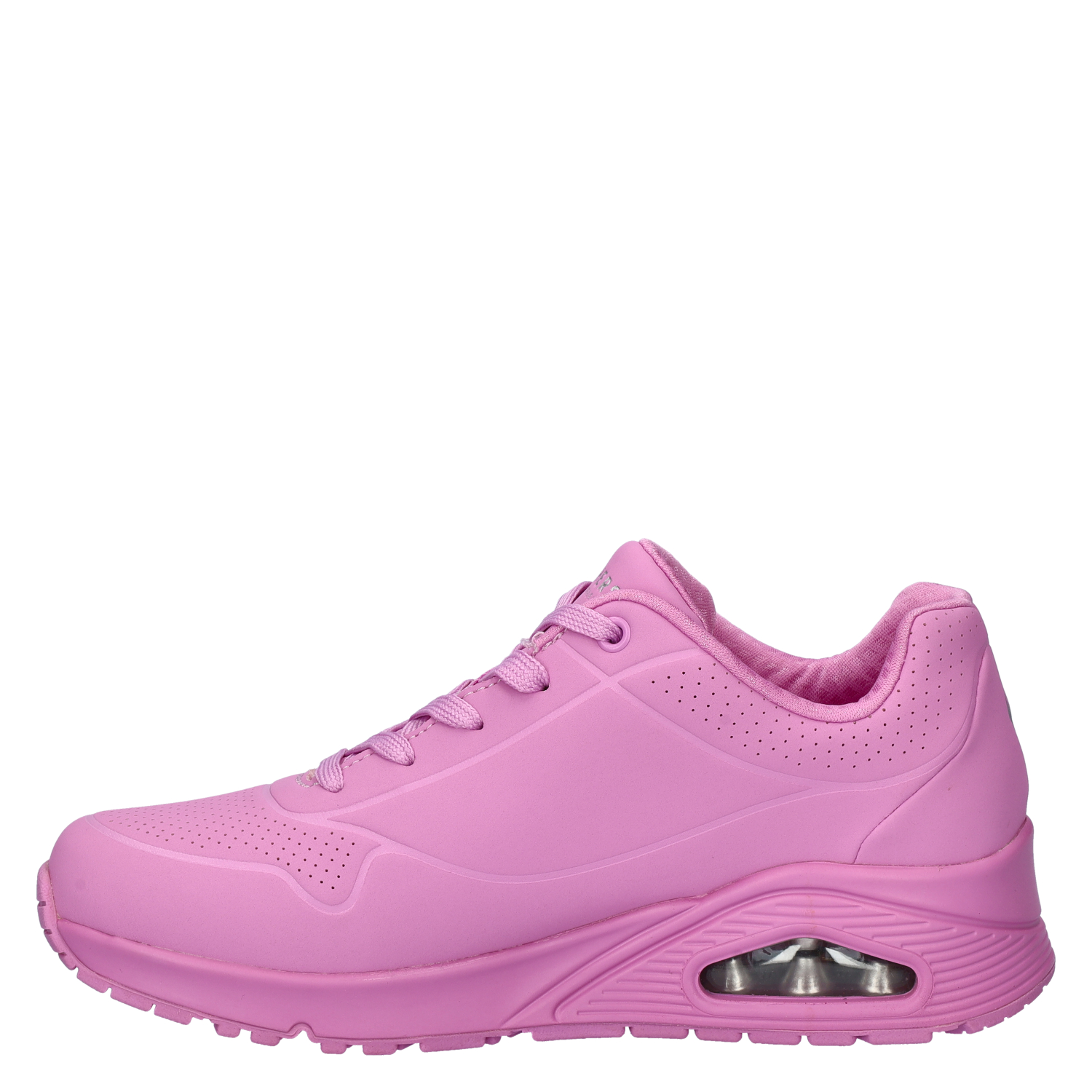 Skechers Street Uno - Lage sneakers voor dames - Roze - Shoemixx.nl