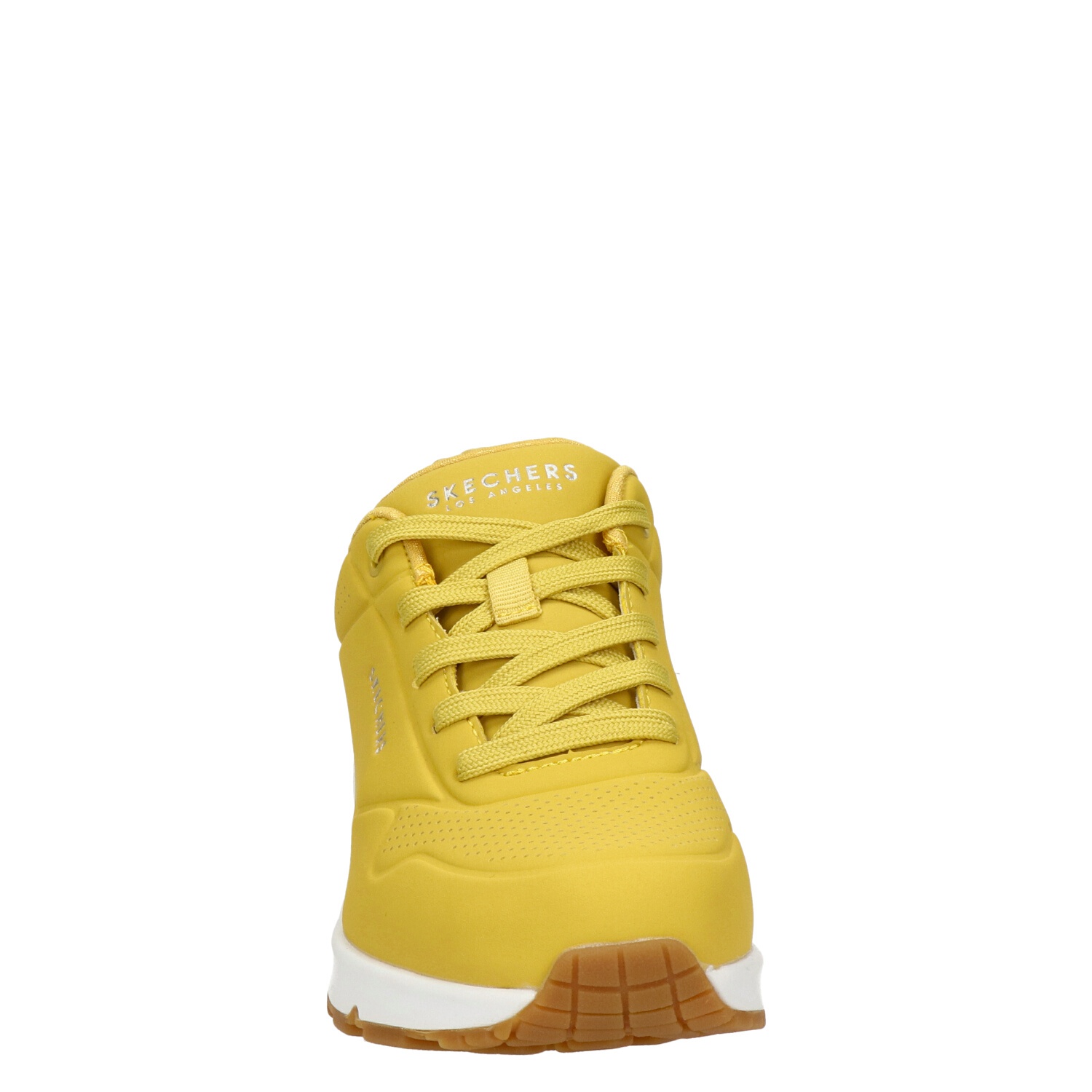 Skechers Street Uno - Lage sneakers voor dames - Geel - Nelson.nl