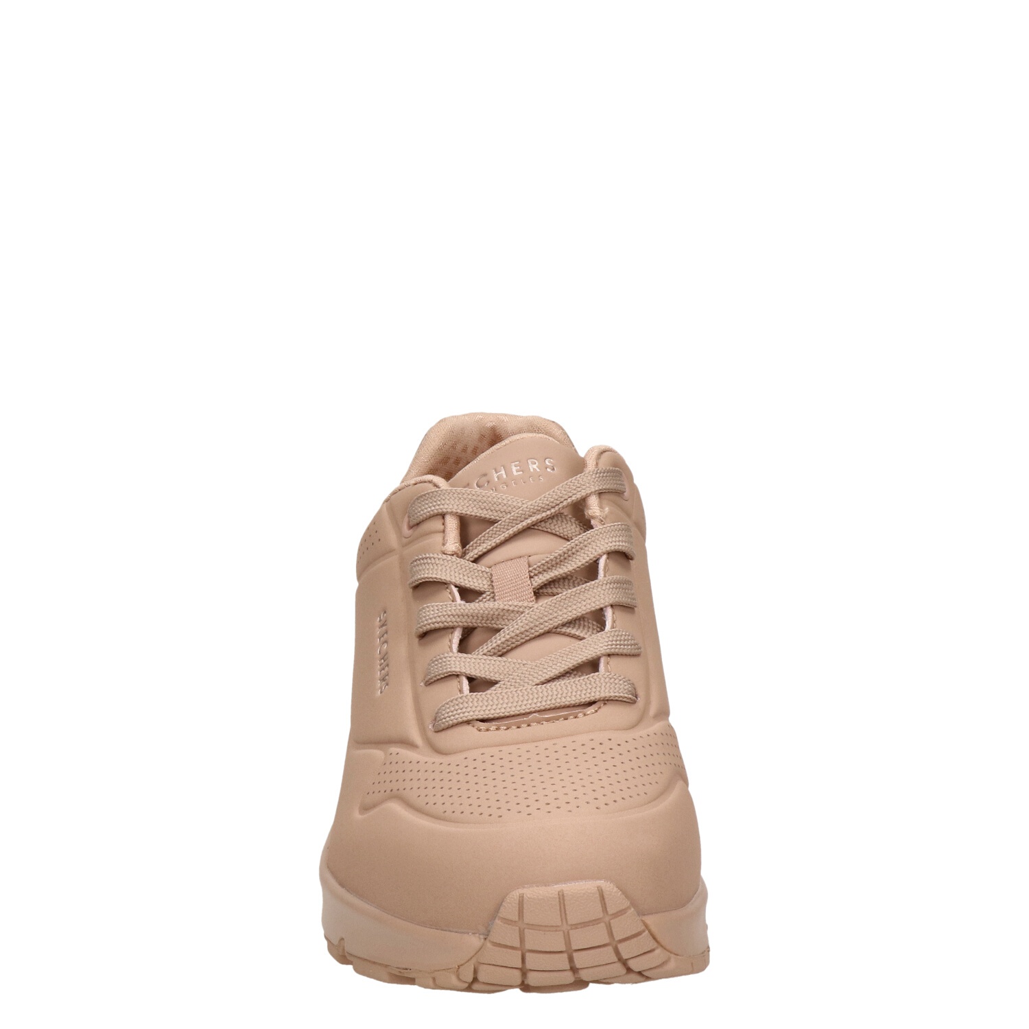 Skechers Street Uno - Lage sneakers voor dames - Beige - Nelson.nl