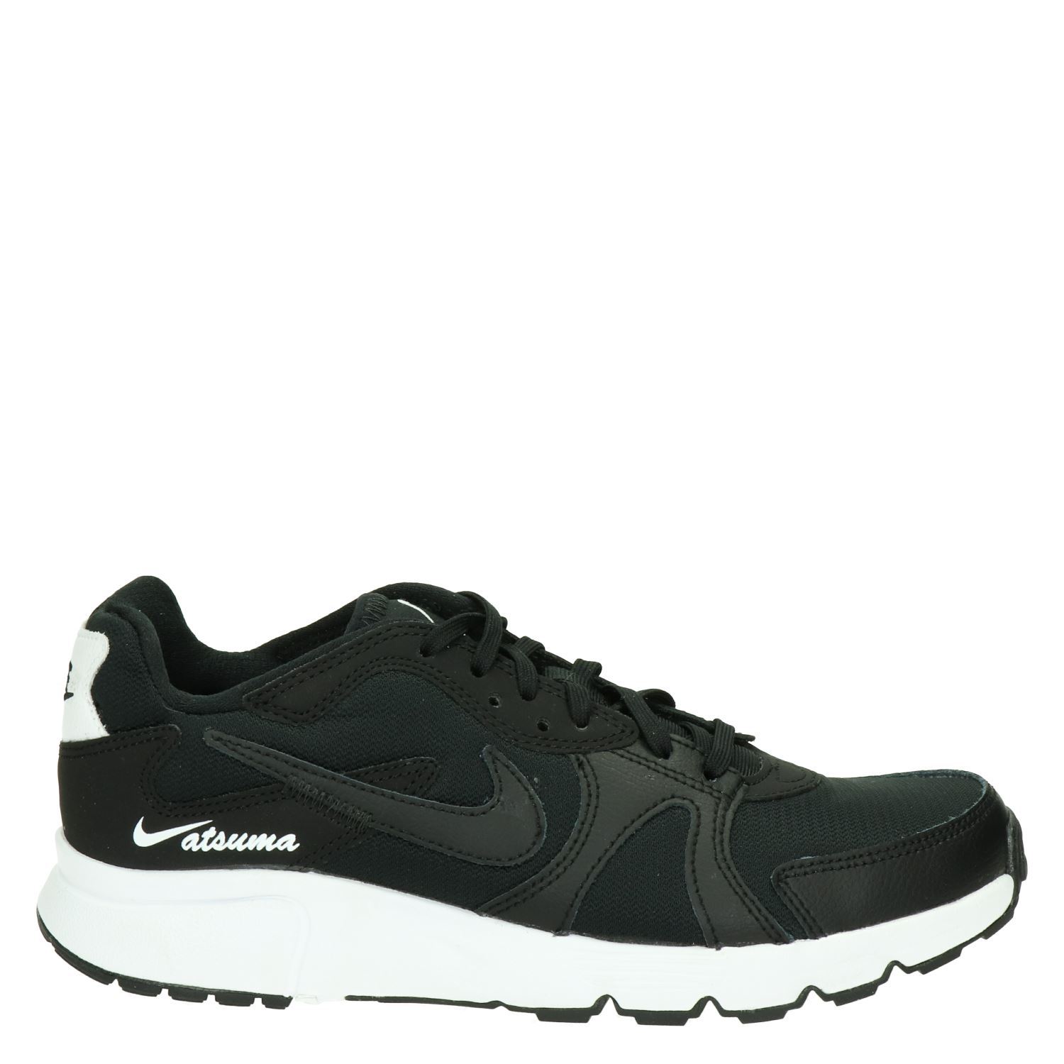 Nike Atsuma - Lage sneakers voor dames - Zwart - Nelson.nl