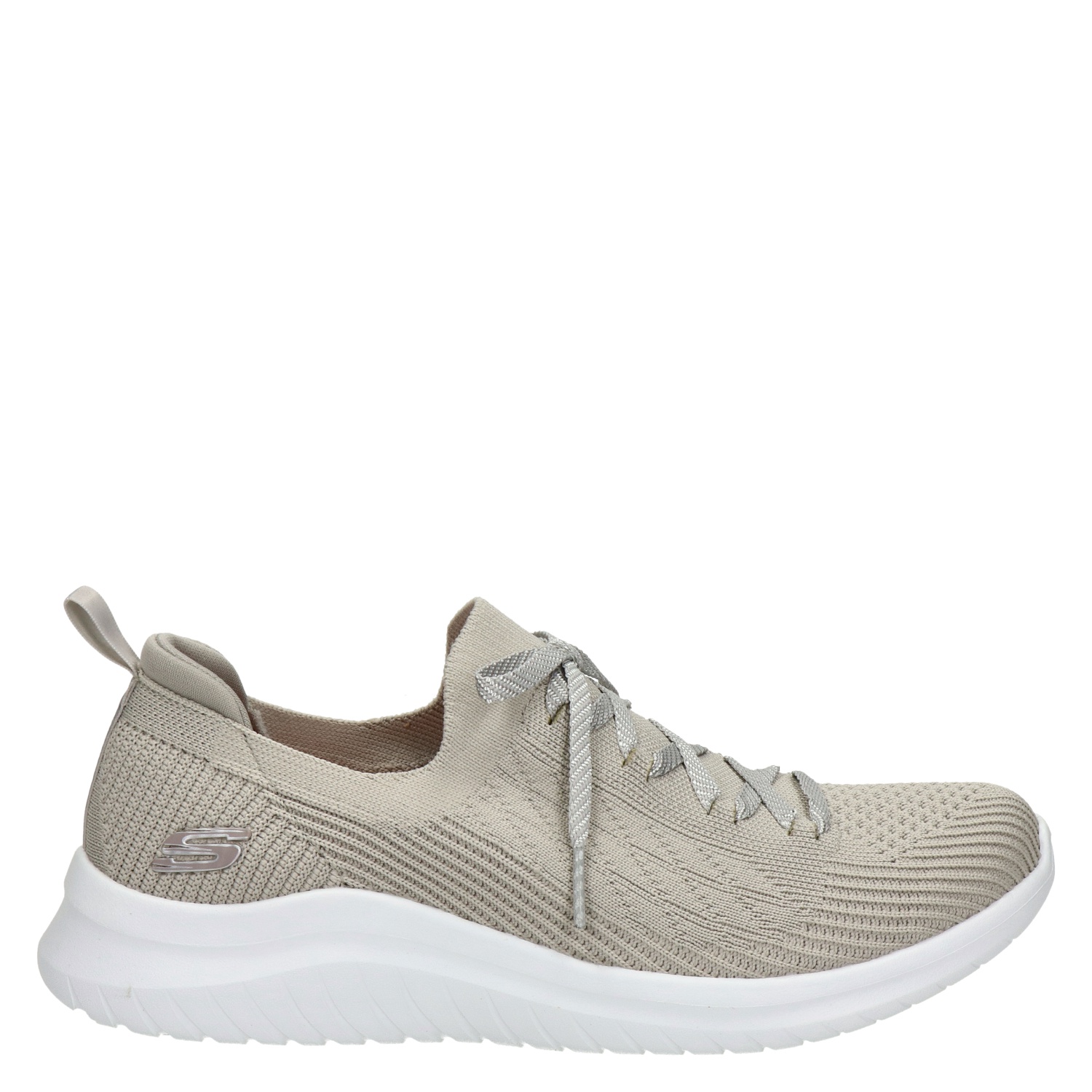 Skechers Ultra Flex 2.0 - Lage sneakers voor dames - Taupe - Shoemixx.nl