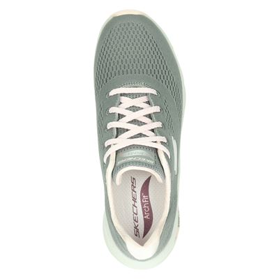 Skechers Arch Fit - Lage sneakers voor dames - Grijs - Nelson.nl