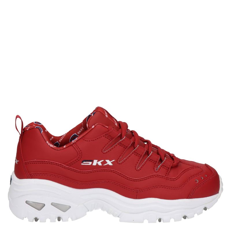 Skechers - Lage sneakers - Rood