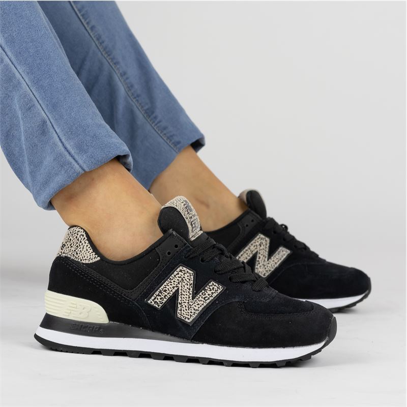 New Balance 574 - Lage sneakers - Zwart