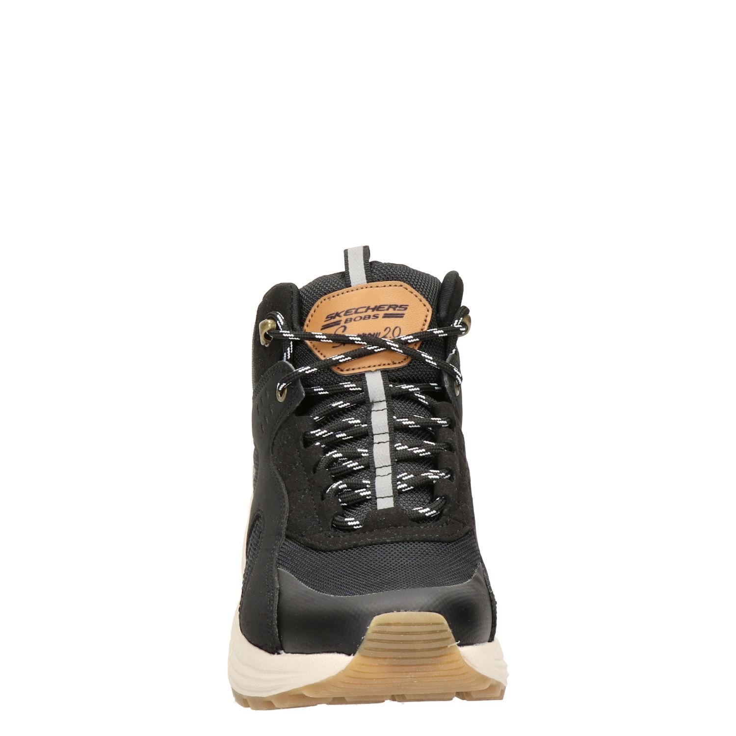 Skechers Bobs Sport - Hoge sneakers voor dames - Zwart - Nelson.nl