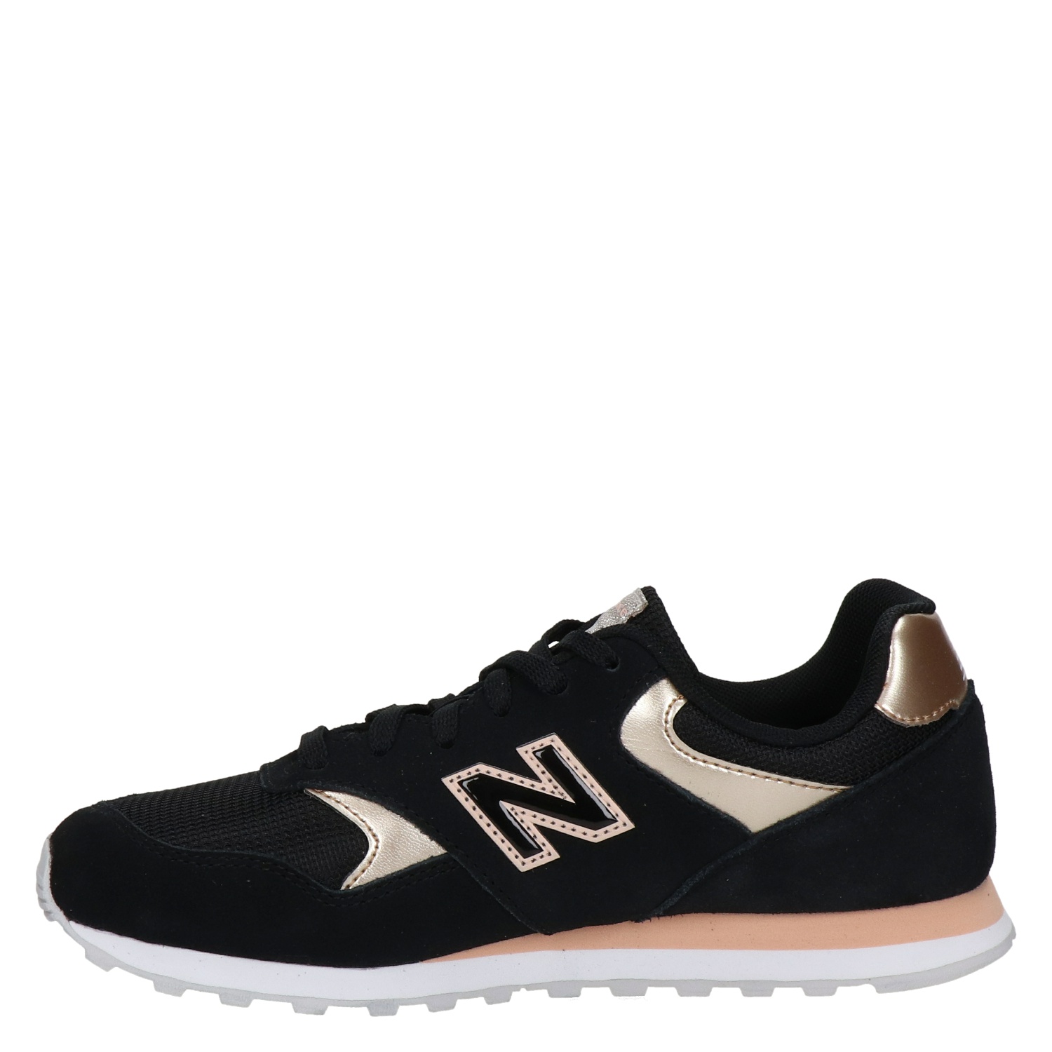 New Balance 393 - Lage sneakers voor dames - Zwart - Shoemixx.nl