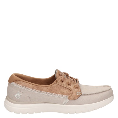 Skechers - Veterschoenen - Beige