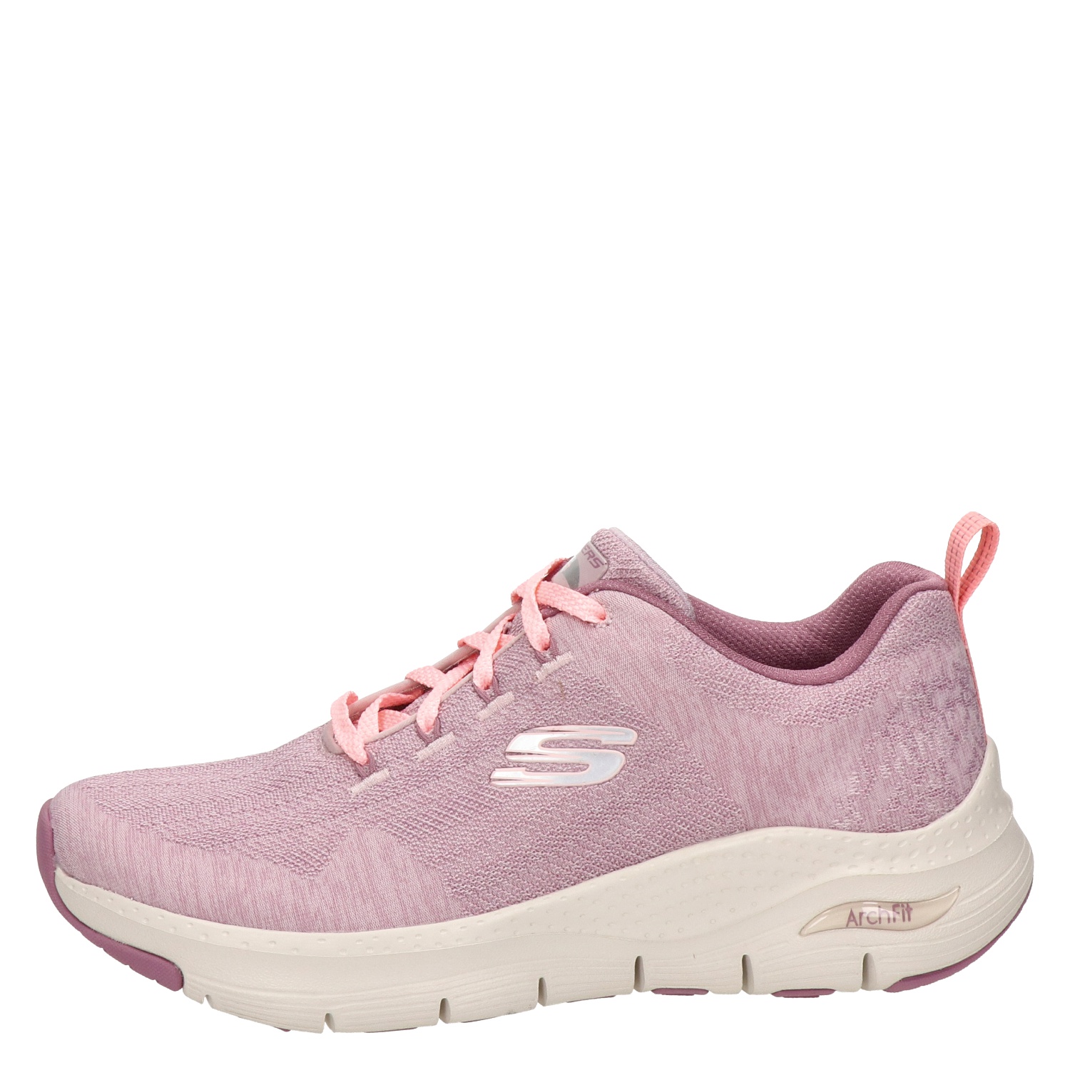 Skechers Arch Fit - Lage sneakers voor dames - Roze - Nelson.nl