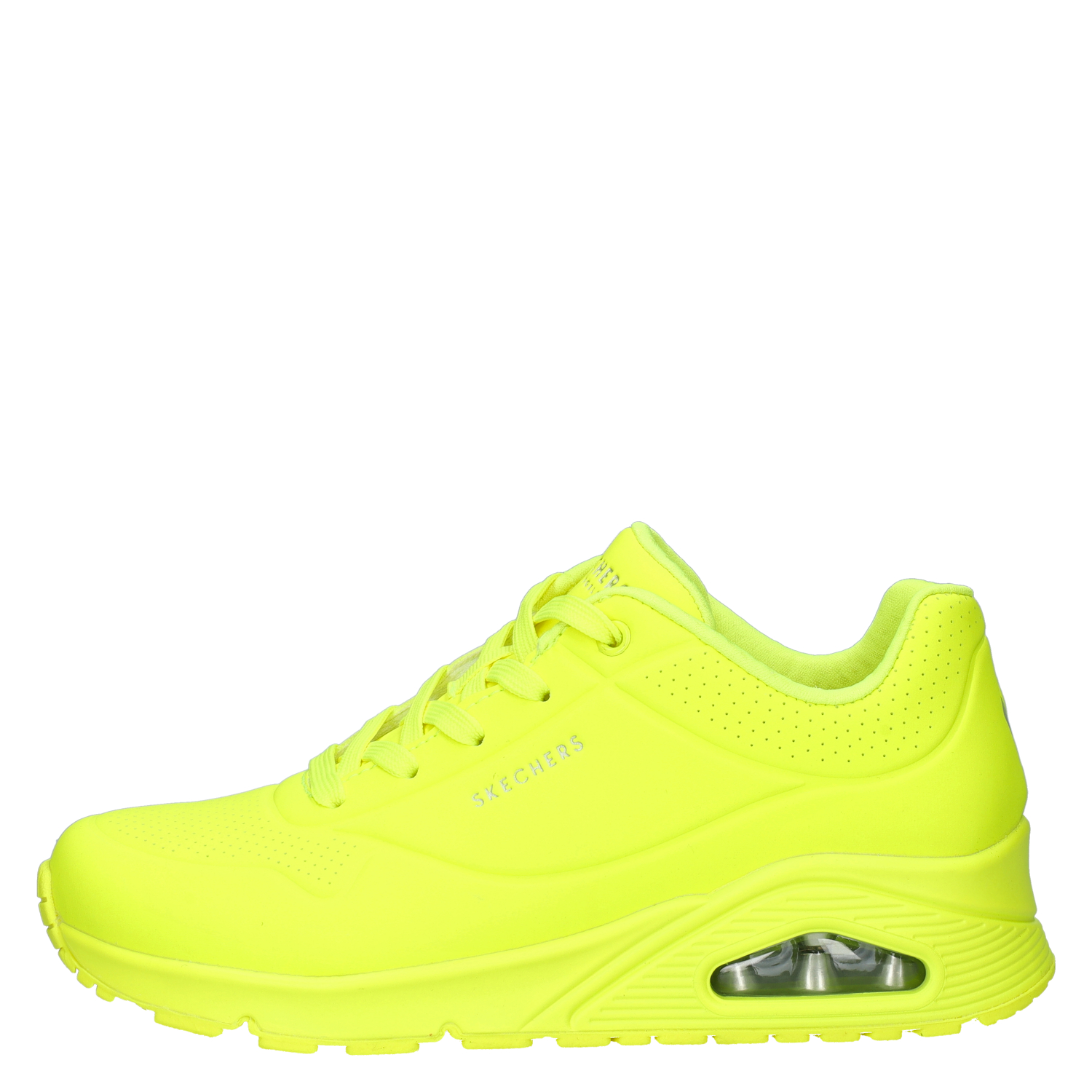 Skechers Street Uno - Lage sneakers voor dames - Geel - Nelson.nl