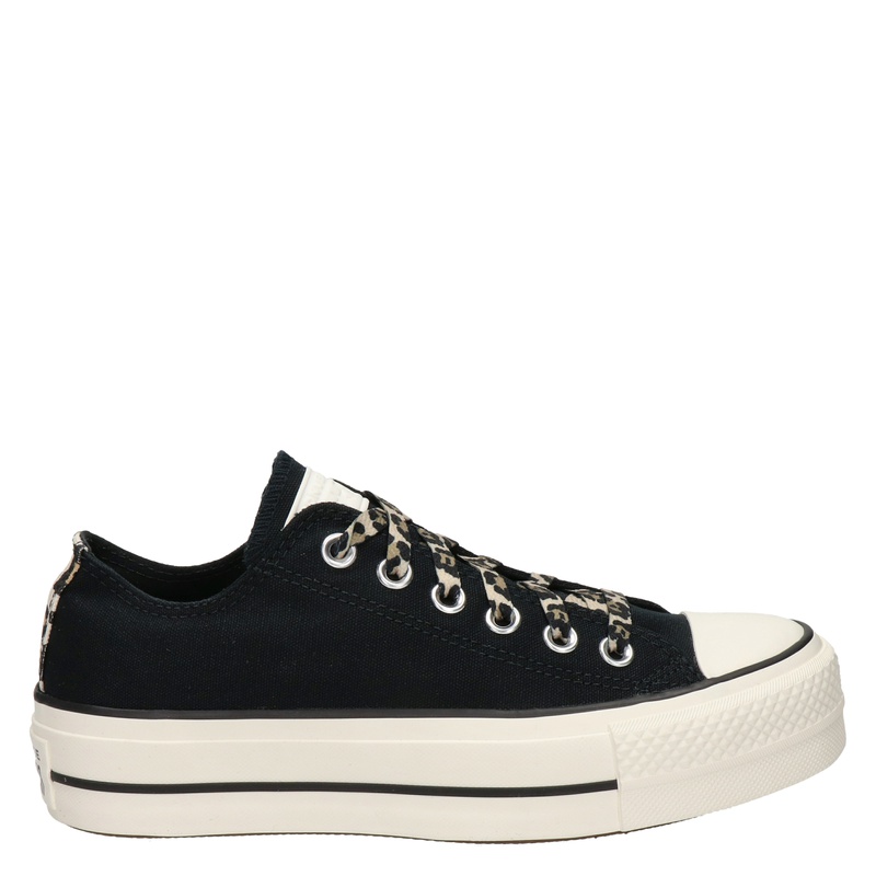 Converse Chuck Taylor All Star Platform sneakers voor dames Zwart Nelson.nl