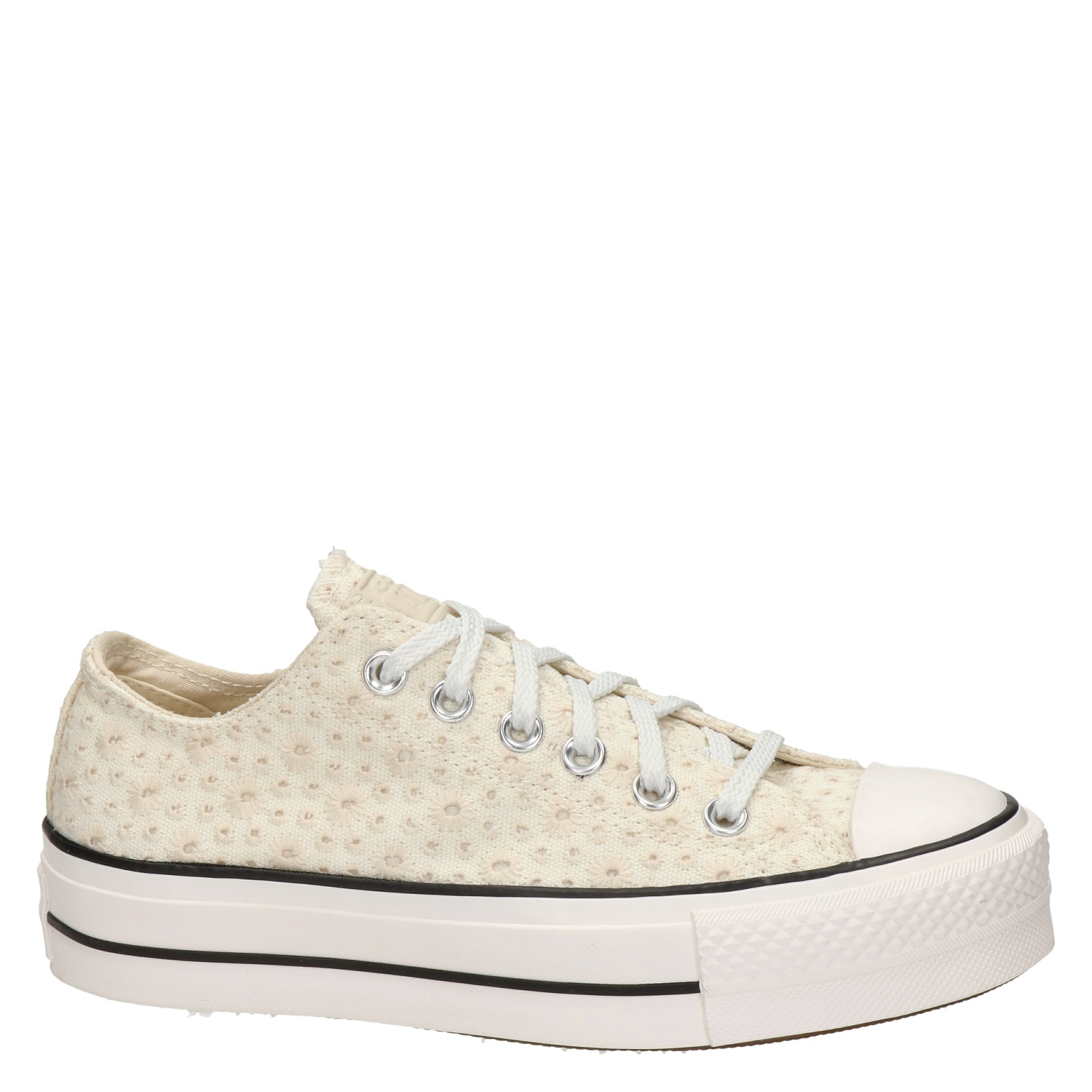 Converse Chuck Taylor All Star Hi Wit/Goud (White/Gold) Textiel - Sneakers  Schoenen - Awesome Shoes