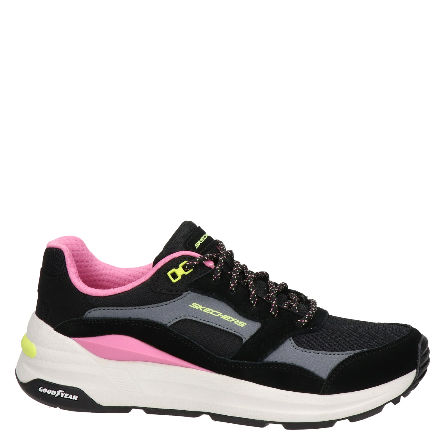 Skechers Global Jogger - Lage sneakers voor dames - Zwart - Shoemixx.nl