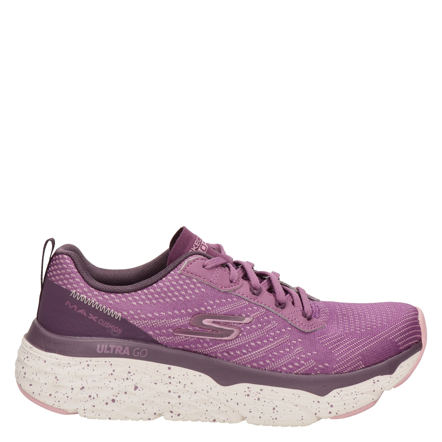 Skechers Max cushioning elite - Lage sneakers voor dames - Paars - Nelson.nl