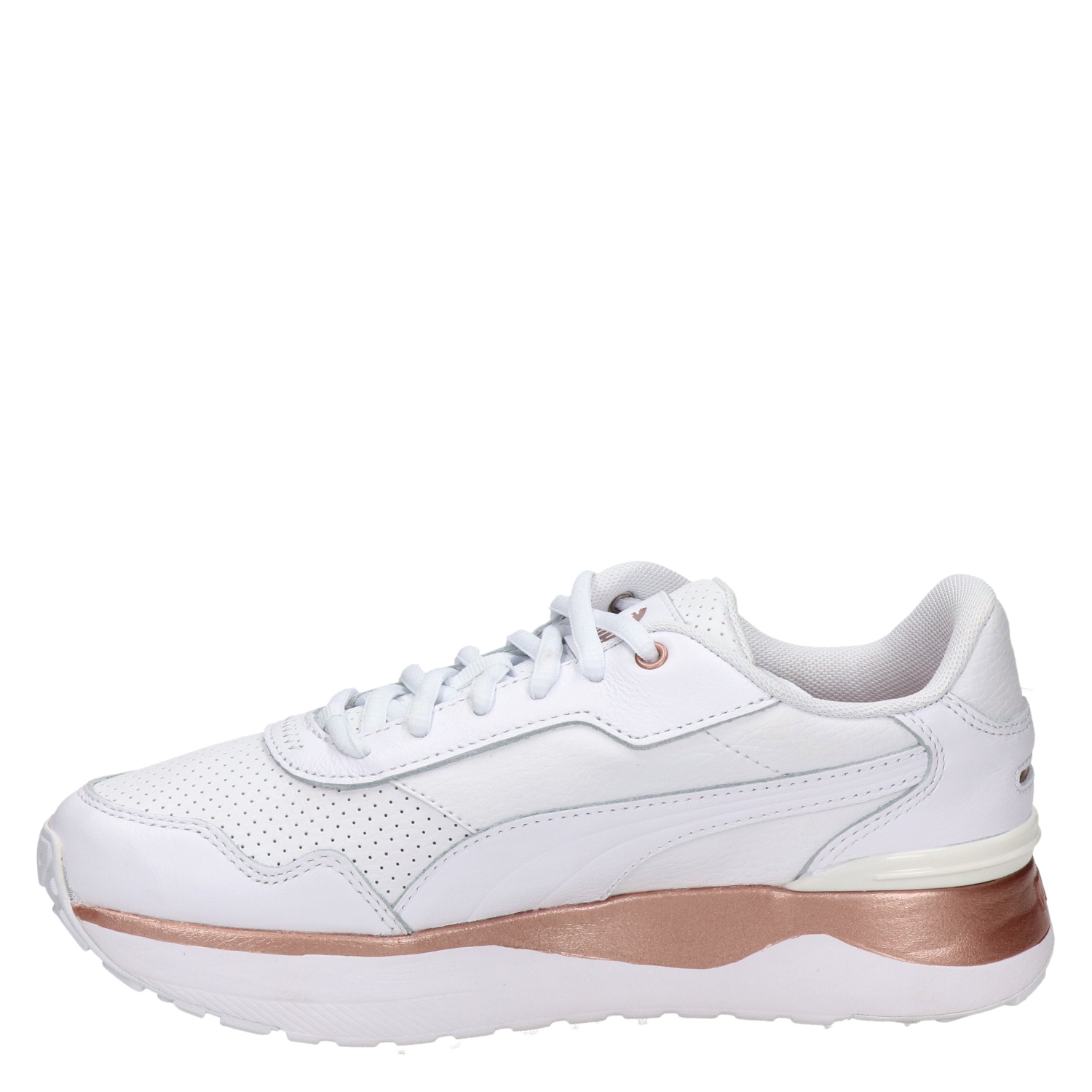 Puma Voyage Premium - Lage sneakers voor dames - Wit - Nelson.nl