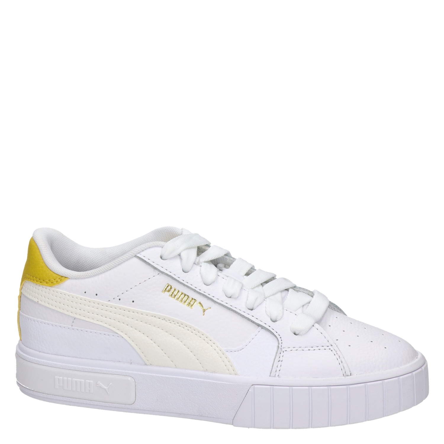 Puma Cali Star - Lage sneakers voor dames - Geel - Nelson.nl