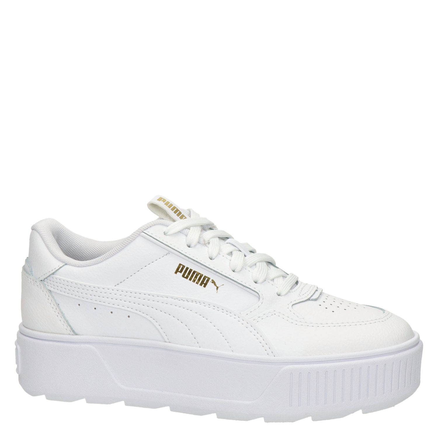Puma Karmen Rebelle - Lage sneakers voor dames - Wit - Shoemixx.nl