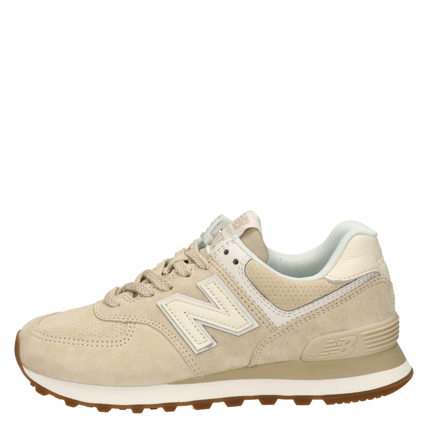 New Balance WL574 - Lage sneakers voor dames - Beige - Shoemixx.nl