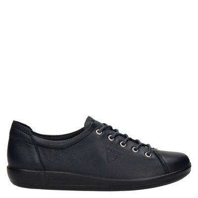 Ecco Soft 2.0 - Veterschoenen - Blauw
