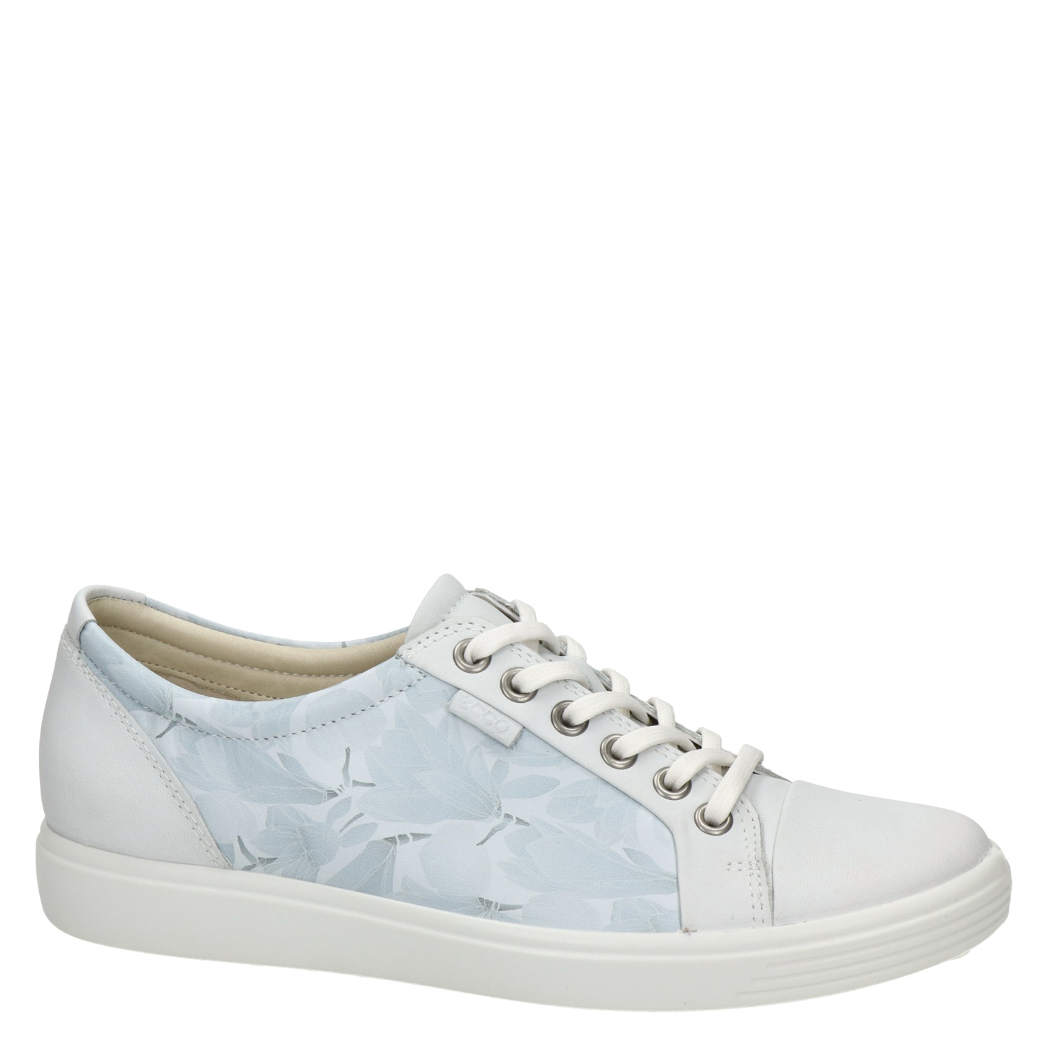 Ecco Soft 7 - Lage sneakers voor dames - Multi - Nelson.nl