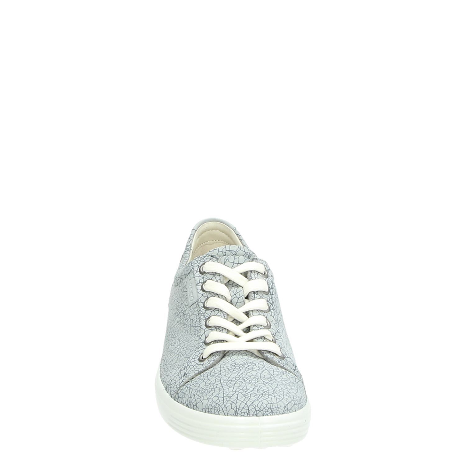 Ecco Soft 7 - Lage sneakers voor dames - Grijs - Shoemixx.nl