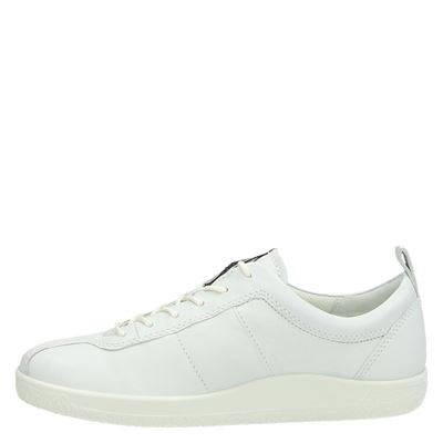 Ecco Soft 1 - Lage sneakers voor dames - Wit - Shoemixx.nl