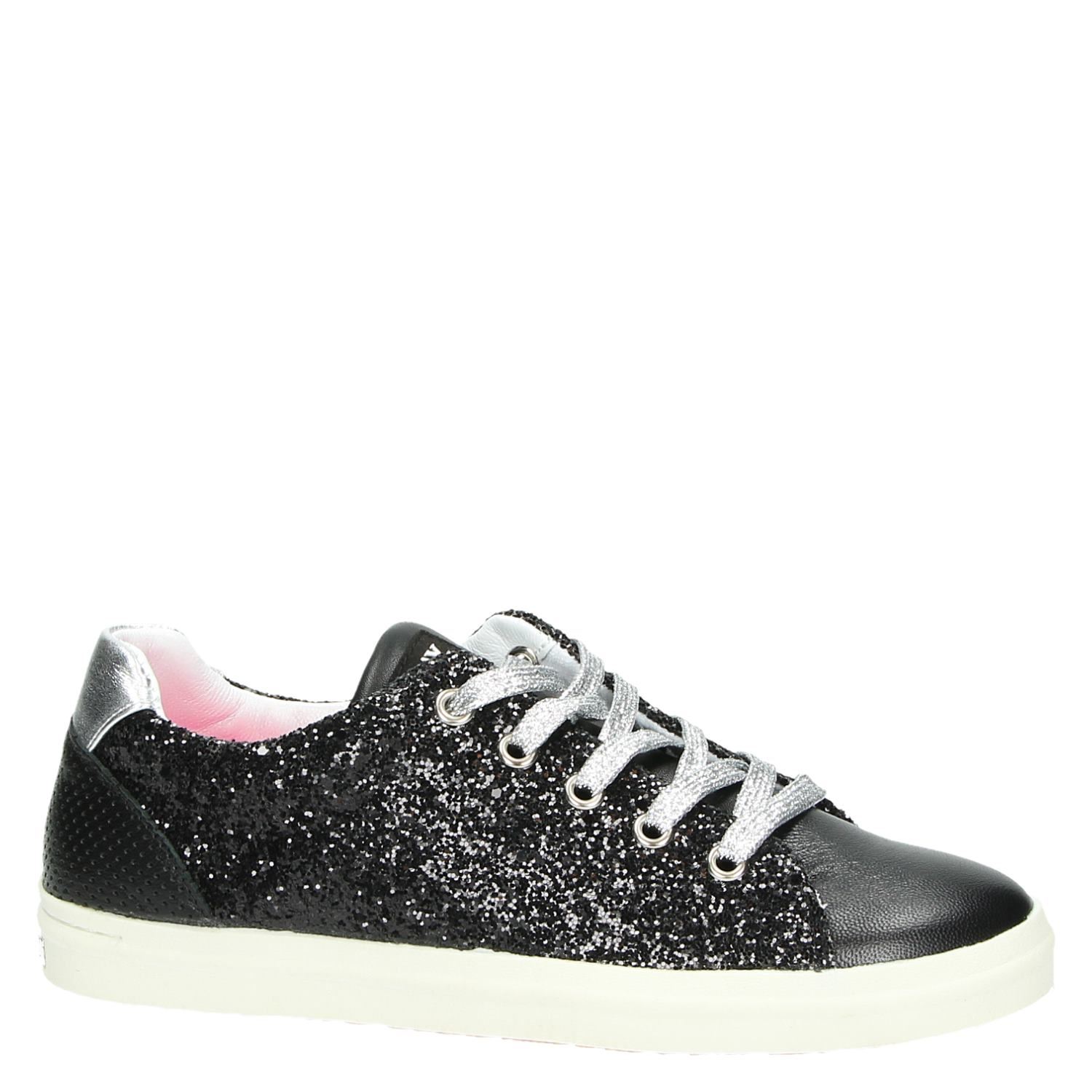 Replay - Lage sneakers voor dames - Zwart - Shoemixx.nl
