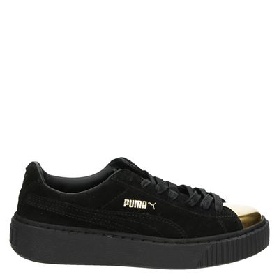 Puma Sneakers Zwart Goud Puma Sneakers Zwart Goud