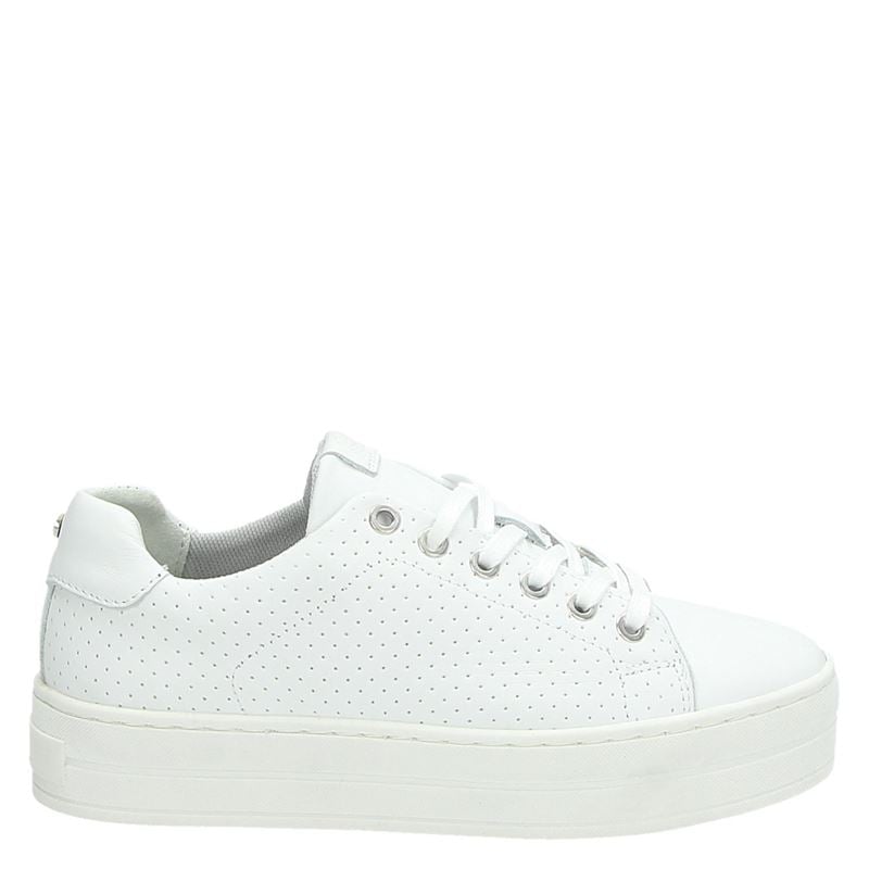 Bullboxer Platform Sneakers Wit bullboxer kopen in de aanbieding Bullboxer Platform Sneakers Wit bullboxer kopen in de aanbieding