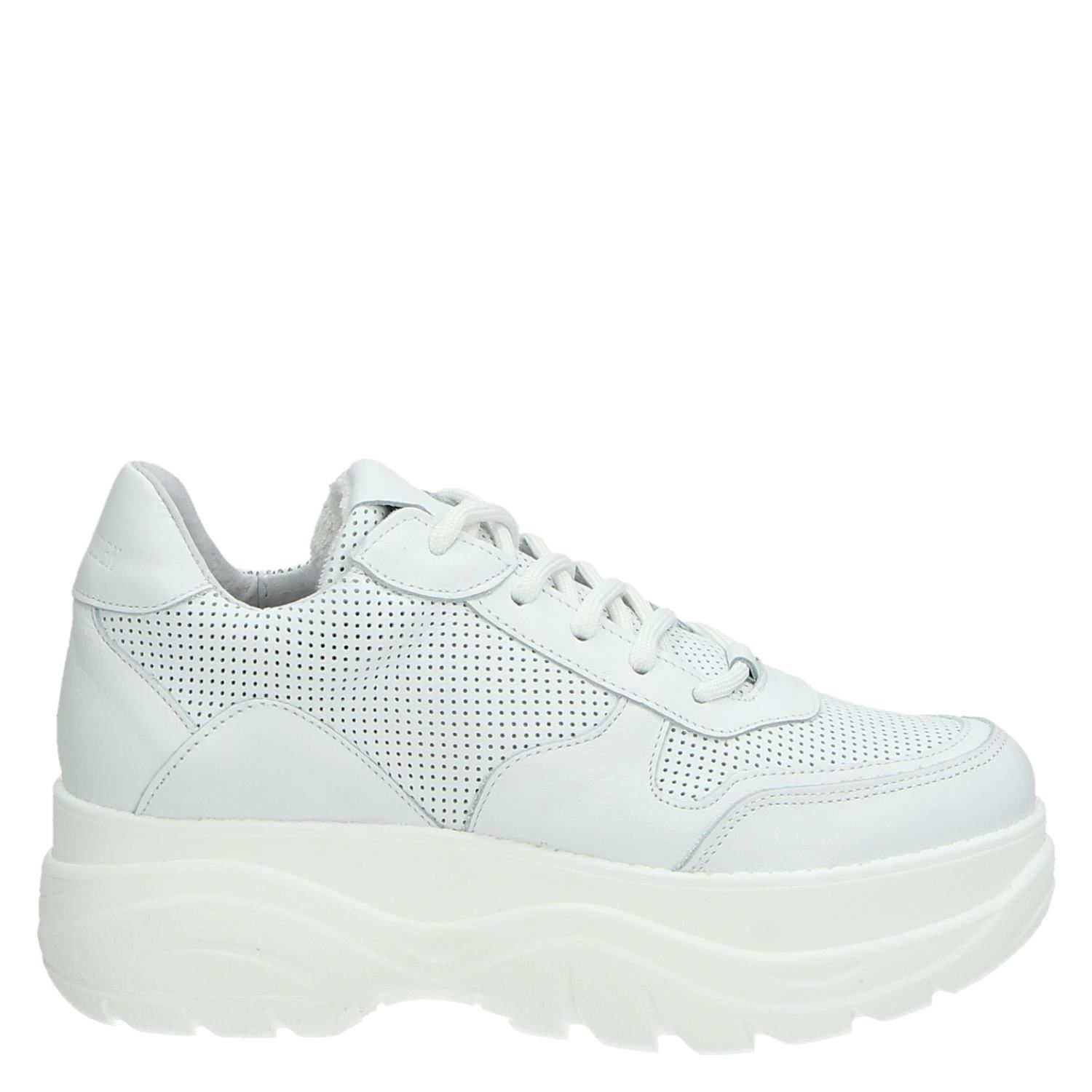 Steve Madden - Hoge sneakers voor dames - Wit - Shoemixx.nl