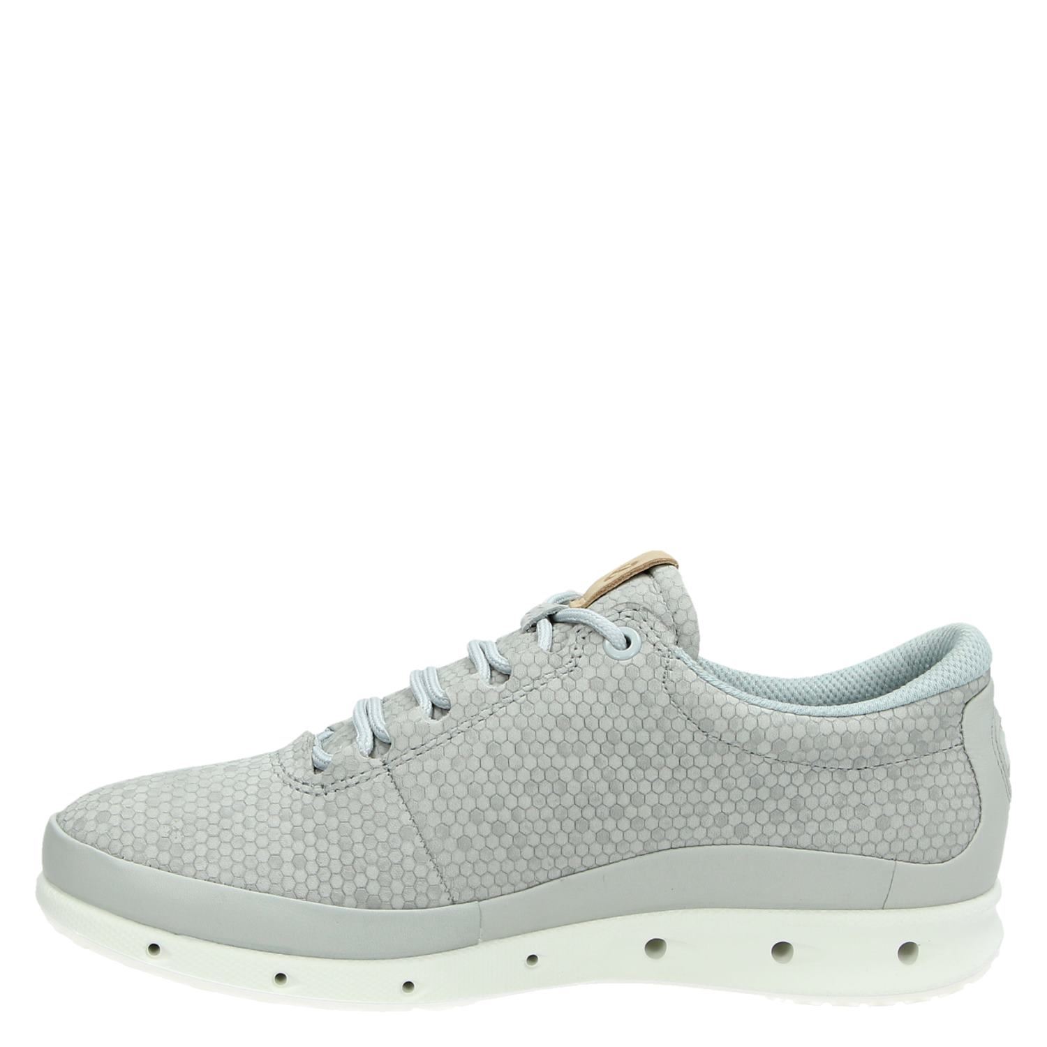 Ecco Cool - Lage sneakers voor dames - Grijs - Nelson.nl