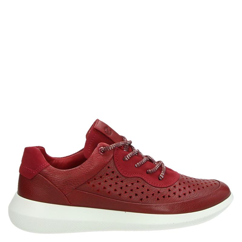 Ecco Scinapse Lage Sneakers Rood ecco kopen in de aanbieding