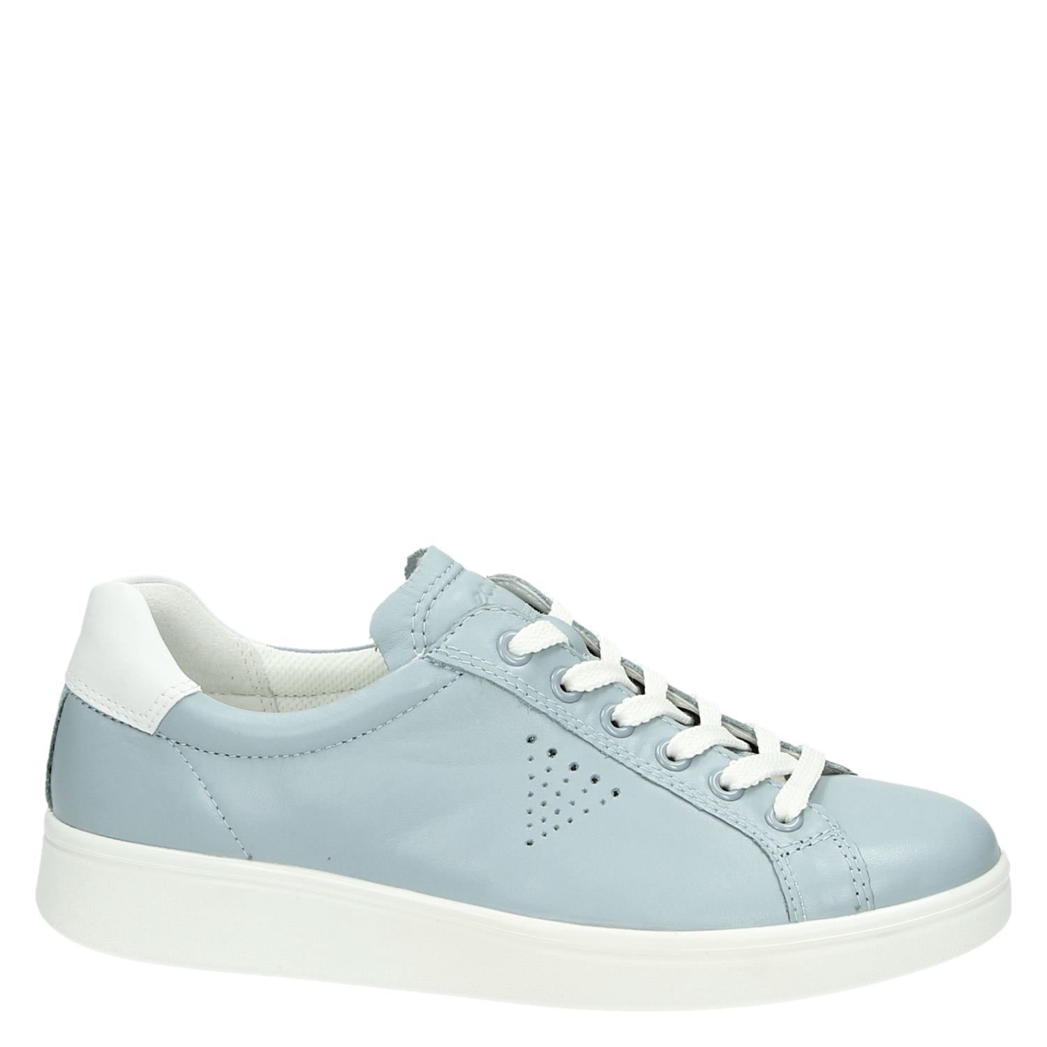 Ecco Soft 4 - Lage sneakers voor dames - Blauw - Shoemixx.nl