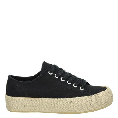 Nelson - Platform sneakers - Zwart