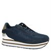 Woden Ella Mesh - Lage sneakers - Blauw
