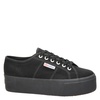 Superga 2790 - Platform sneakers - Zwart