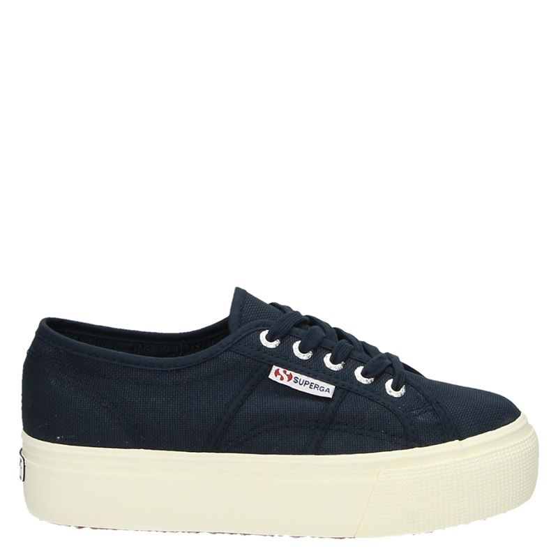 Superga 2790 Platform Sneakers Blauw superga kopen in de aanbieding Superga 2790 Platform Sneakers Blauw superga kopen in de aanbieding