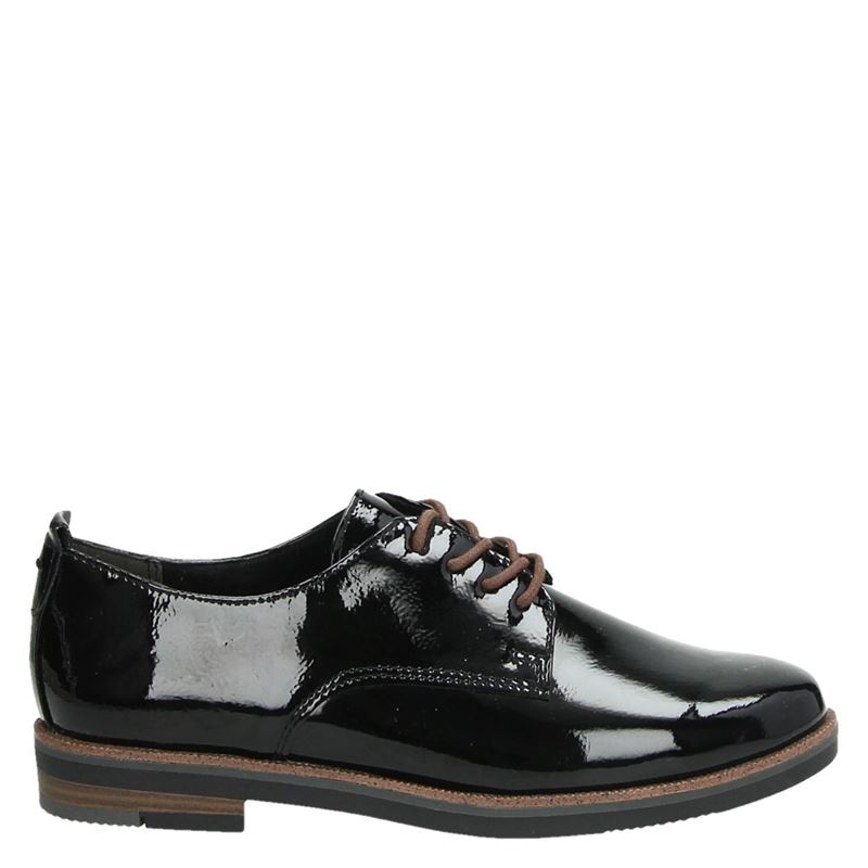 Marco Tozzi Veterschoenen Zwart marco tozzi kopen in de aanbieding