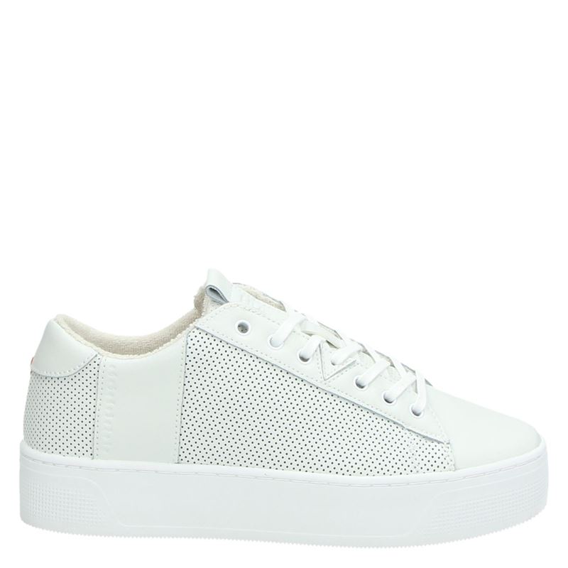 Hub lage sneakers wit - Vindjeschoen.nl