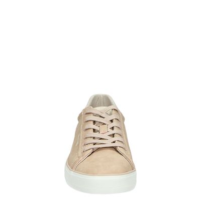 Mustang - Lage sneakers voor dames - Roze - Nelson.nl
