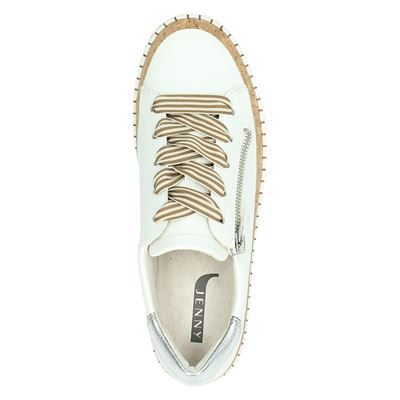 Jenny - Lage sneakers voor dames - Wit - Nelson.nl