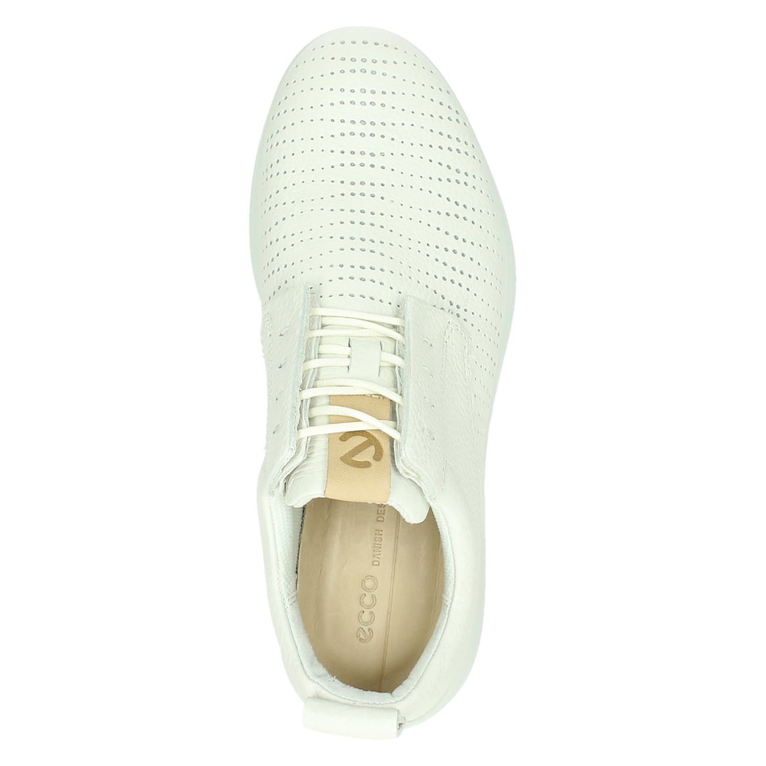 Ecco Aquet - Lage sneakers voor dames - Wit - Nelson.nl