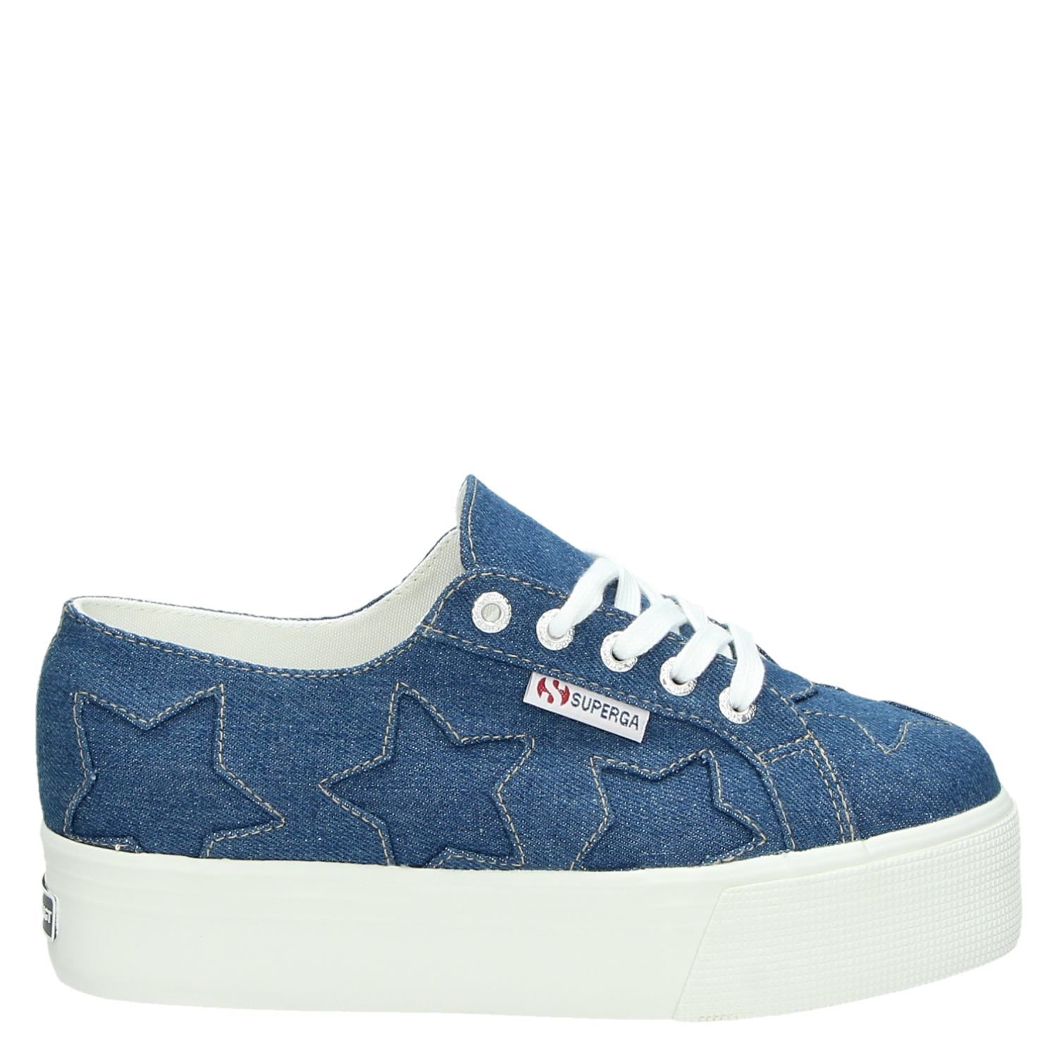 Superga Espadrille Dames Wit - Superga 2630 Stripe Online