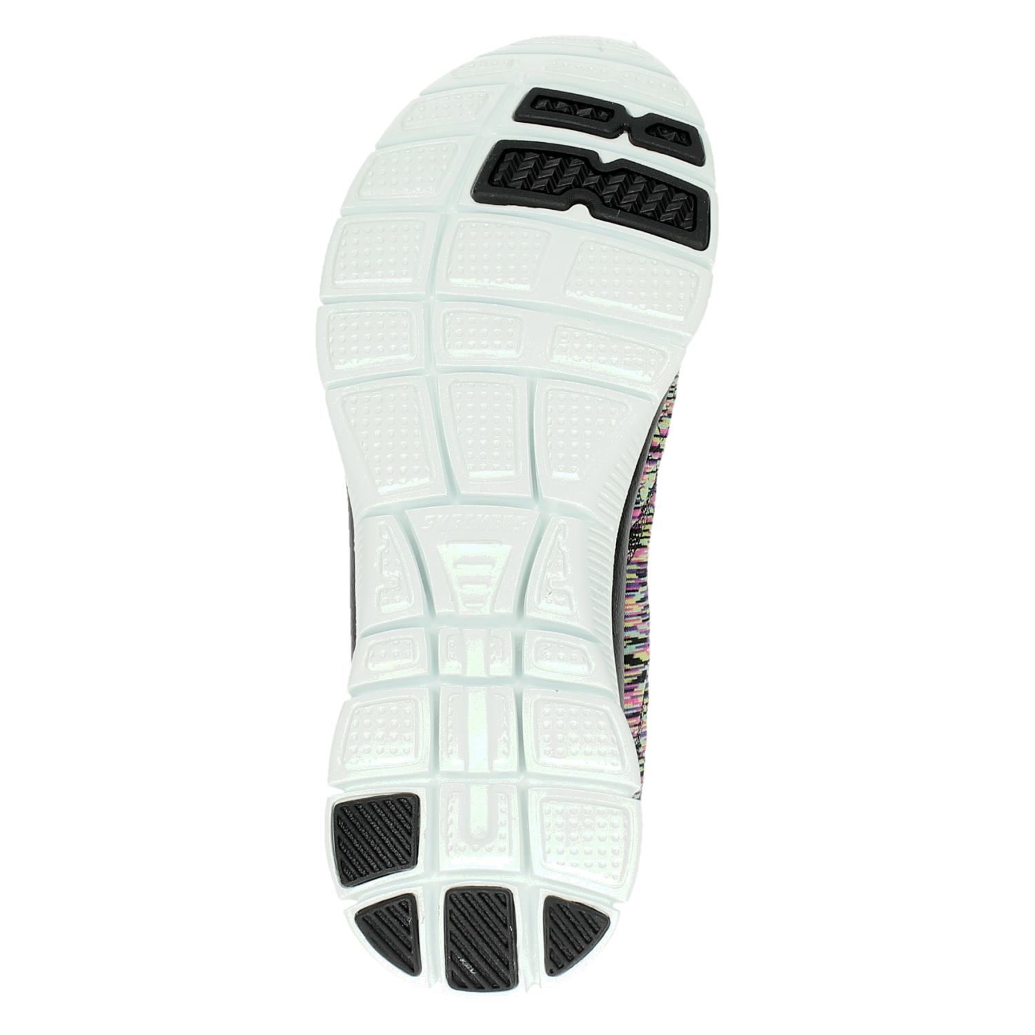 Skechers Memory Foam dames lage sneakers multi